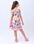 Vestido Infantil Colorido com Estampa de Flores - Clarabela kids | Brincando de Vestir, Vestindo Para Brincar!