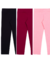 Kit 3 Legging Infantil Menina Randa Mundu Algodão