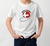 Camiseta algodão Salva Corações Infantil