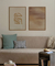 Composição com 2 Quadros Decorativos: Abrigo da Alma + Entardecer