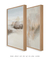 Composição com 2 Quadros Decorativos: Andando Pela Fé + Sussurros de Luz