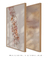 Composição com 2 Quadros Decorativos: Pétalas Dançantes + Entardecer - comprar online