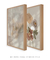 Composição com 2 Quadros Decorativos: Sussurros de Luz + Bem Me Quer