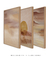 Composição com 3 Quadros Decorativos: Entardecer + Ritmos da Natureza + Bossa Nova
