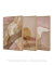 Composição com 3 Quadros Decorativos "Ritmos da Natureza"
