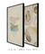 Composição com 2 Quadros Decorativos: Maré + Ecos de Brisa