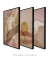 Composição com 3 Quadros Decorativos "Ritmos da Natureza" - Jessica Maximo | Artes e Quadros Decorativos