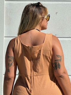 Enterito Mono De Lino En Talles Grandes De Mujer - comprar online