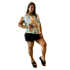 short de Lino Elastizado Ropa Mujer Talles Grandes - tienda online