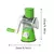 Fatiador vegetal rotativo com alça, liquidificador de queijo, ralador de batata - comprar online
