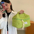 Bolsa de maquiagem com estampa de flores para mulheres e organizador de artigos