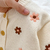 Cardigan bordado flor de malha de manga comprida do bebê, roupas de criança - comprar online