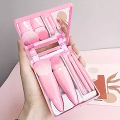 Mini estojo de pincéis de maquiagem - loja online