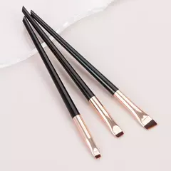 Kit pinceis para delineador e sombra - 3 peças - loja online