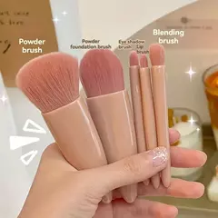 Mini estojo de pincéis de maquiagem na internet
