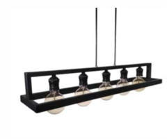 Lámpara victoria de 5 luces