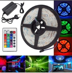 tira de led rgb 50x50 con control remoto