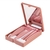 5pcs/set Portable Makeup Brushes Mini Foundation Brush Eyeshadow Brush Set Fiber Soft Makeup Brushes for Women Makeup Beginner