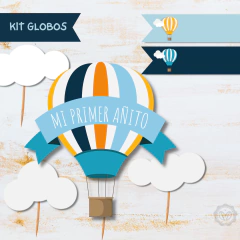 Kit imprimible Globos Aerostaticos