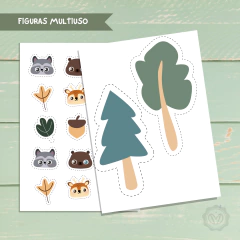 Forest Animals Printable Kit - DaniDesing