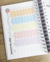 Agenda escolar não datada - colorida - comprar online