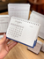 Calendário de mesa - A6 - Coleção Neutra na internet