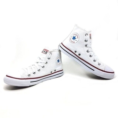 Converse All Star Cano Alto - Branco - comprar online