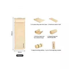 Naturehike D01 Colchoneta AutoInflable 3 cm con almohada en internet