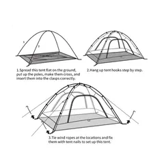 Imagen de Carpa Naturehike p series 2 personas monocapa