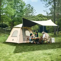 Carpa automática con toldo 2 personas Naturehike