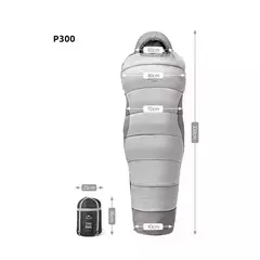 Bolsa de dormir penguin p300 (límite 1°), Naturehike - comprar online