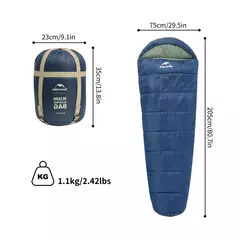 Bolsa de dormir con capucha mj300 (límite -1°) Naturehike - comprar online