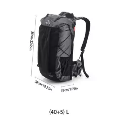 Imagen de MOCHILA NATUREHIKE ROCK 40+5l Ultraliviana Nh20bb113