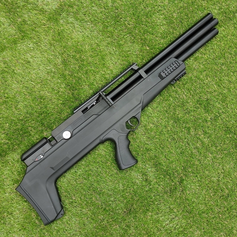 RIFLE PCP R3 800 CAL 6.35 BULL PUP (SINTÉTICO) - MANIJA AL FRENTE - RED TARGET -