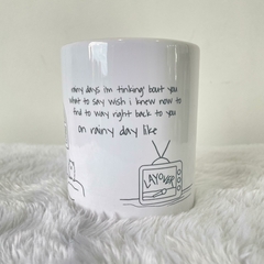 Caneca Rainy days V na internet