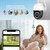 BESDER 8MP 4K 8x Zoom Híbrido 2.8+12mm Lente Dupla PTZ Câmera IP WiFi Detecç? - shenbai
