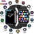 Relógio inteligente com carregamento sem fio Smartwatch Bluetooth para chamadas na internet