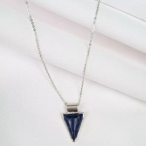 Colar Triangulo Lápis Lázuli