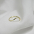 Anel Fininho Onda - Ouro 18k
