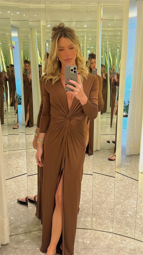 VESTIDO MANGA LONGA JERSEY