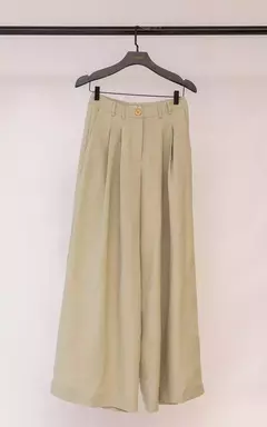 CONJ.BLUSA ALÇA LINHO C/CALÇA PANTALONA - comprar online
