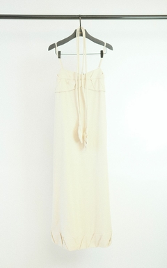 VESTIDO MIDI DE LINHO WASHED - loja online