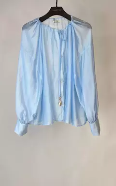 CONJ.CAMISA C/AMARRAÇÃO E SHORT BALONÊ