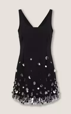 Imagem do VESTIDO CURTO LANTEJOULAS NEWTON