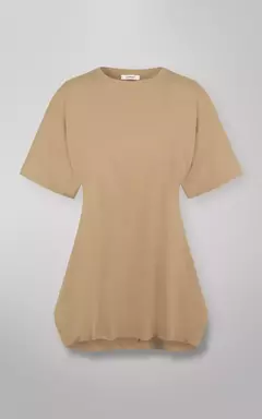 BLUSA ASSIMETRICA COM FENDA LATERAL - OLIVIA Ecommerce