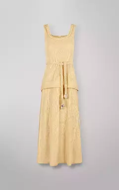 VESTIDO MIDI C/DETALHE TRANÇADO na internet