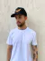 Boné trucker Preto- Bordado Laranja