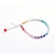 Pulseras Cristales con bolitas de plata en internet