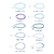 Kit Pulseras Preciosa - Azules (10 unidades) - comprar online