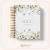 Caderneta de Vacinação e Saúde Personalizada Floral